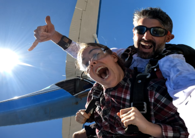 Tandem Skydive Perth, over Hillman Farm Skydiving Club