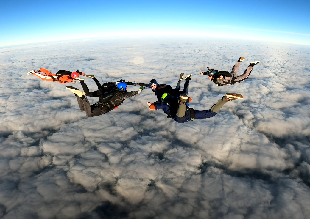 Skydive A license is your ticket to skydive worldwide