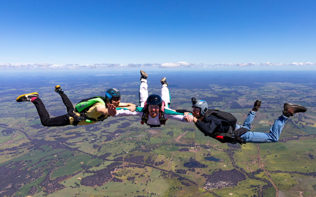 Skydive course for Singaporeans in Western Australia