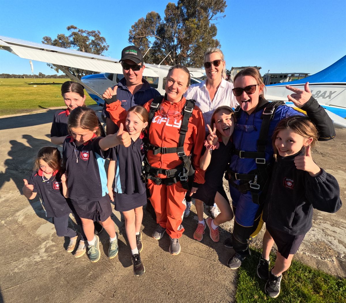 Learn to Skydive – AFF Course (deposit) 5 Skydiving group at Hillman Farm Airport